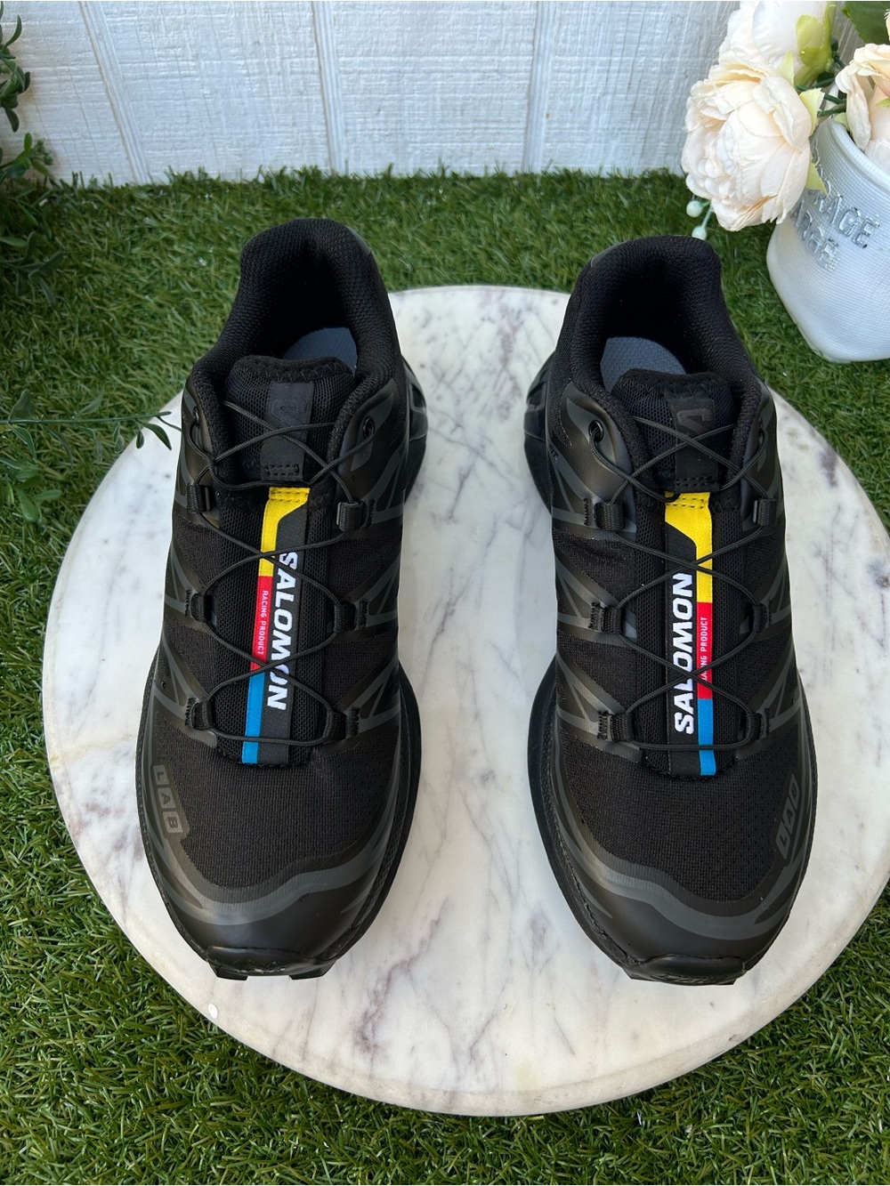 Salomon Gender Inclusive XT-6 Sneaker
$180 Color: Black/ Black/ Phantom Sz 6
